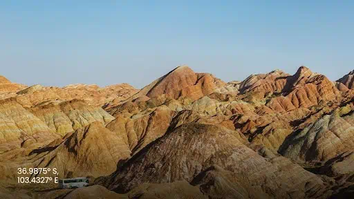 Zhangye Danxia Landform (Rainbow Mountains), Gansu